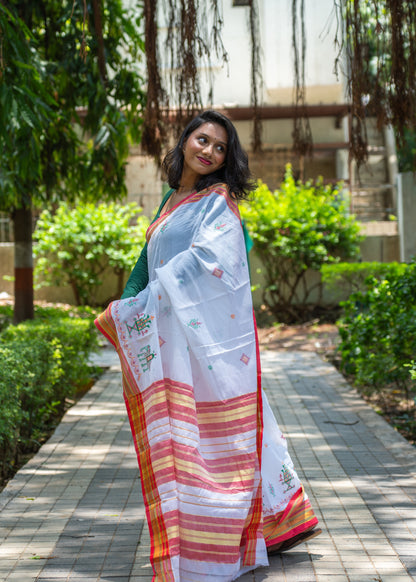 Kasuti Klaeidoscope Saree